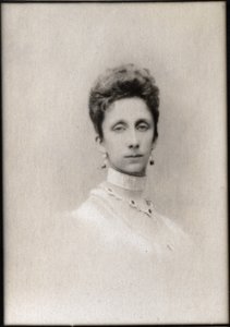 Portrait of Princess Maria Luisa of Bourbon Parma, Princess consort of Bulgaria